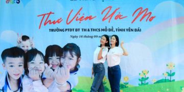 Hoa hậu Nông Thuý Hằng và Á hậu Hoa Đan tham gia Thư viện ước mơ miền núi - 2