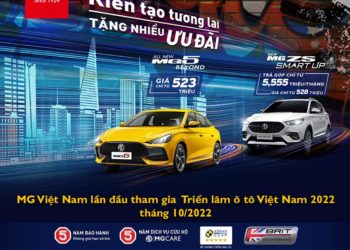Tháng 10 ‘Kiến tạo tương lai, tặng nhiều ưu đãi’ cùng MG Việt Nam
