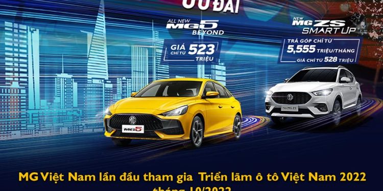 Tháng 10 ‘Kiến tạo tương lai, tặng nhiều ưu đãi’ cùng MG Việt Nam