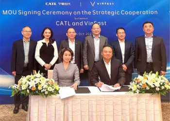 CATL và Vinfast hợp tác chiến lược toàn cầu, thúc đẩy di chuyển điện hóa
