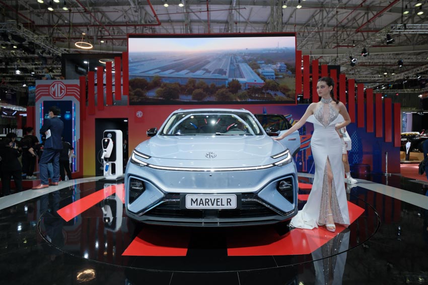 MG Việt Nam mang xe điện MG Marvel R tới Triển lãm ô tô Việt Nam 2022 7