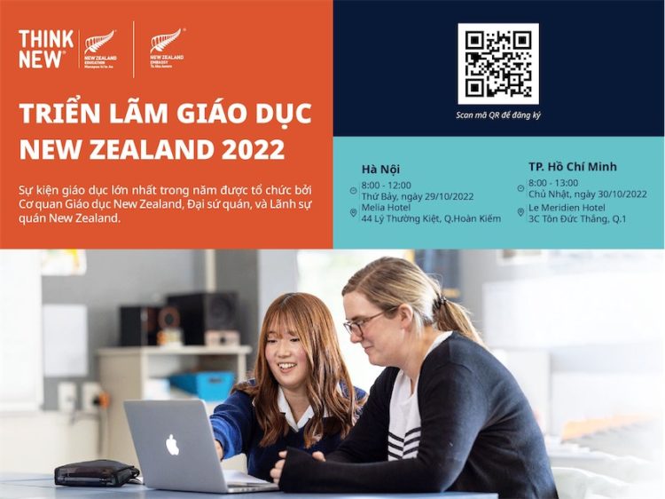 Sự kiện lớn nhất về giáo dục New Zealand với một loạt học bổng giá trị dành cho học sinh Việt Nam