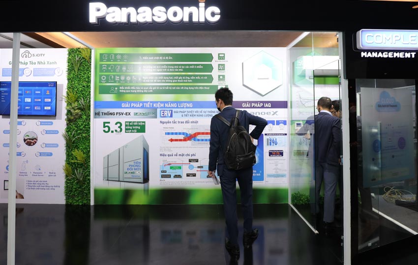 Panasonic Việt Nam giới thiệu giải pháp chất lượng không khí tại Tuần lễ Công trình xanh Việt Nam 2022 - 1