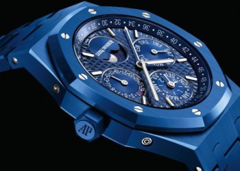 Audemars Piguet ra mắt mẫu Royal Oak Perpetual Calendar đầu tiên từ Ceramic Xanh dương - 11