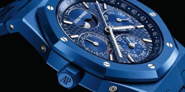 Audemars Piguet ra mắt mẫu Royal Oak Perpetual Calendar đầu tiên từ Ceramic Xanh dương - 11