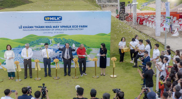 Vpmilk khánh thành nhà máy Vpmilk eco farm mô hình sinh thái