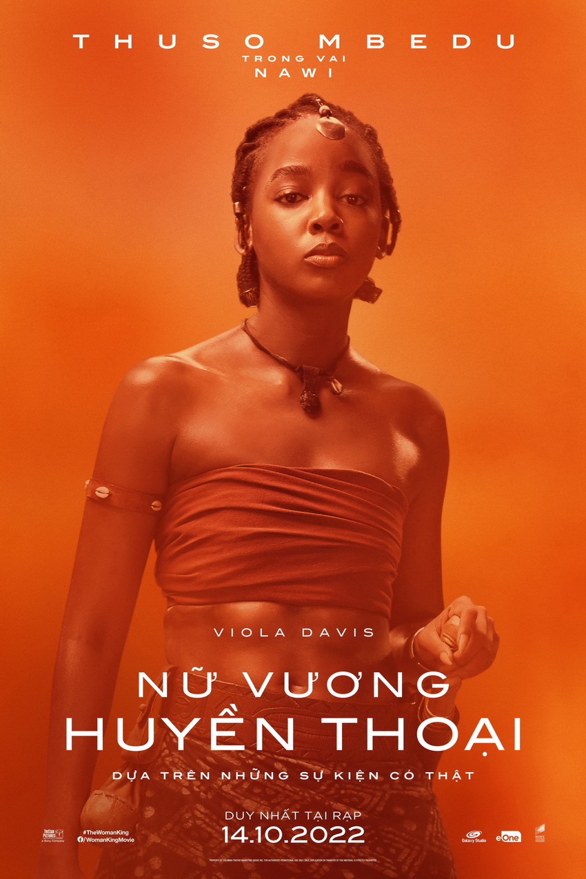 Diễn viên Oscar Viola Davis ấn tượng trong phim hành động - sử thi “The Woman King” 04