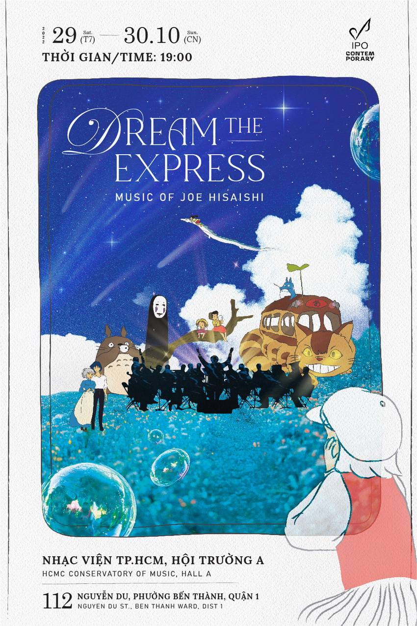 Ghibli: Chuyến Du Hành Mơ chương trình hòa nhạc diệu kỳ tháng 10 01