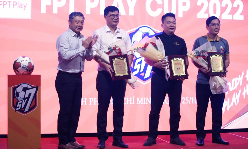 Lễ ký kết và công bố Giải bóng đá Sinh Viên 7 người TP.HCM - FPT Play Cup 2022 - 4
