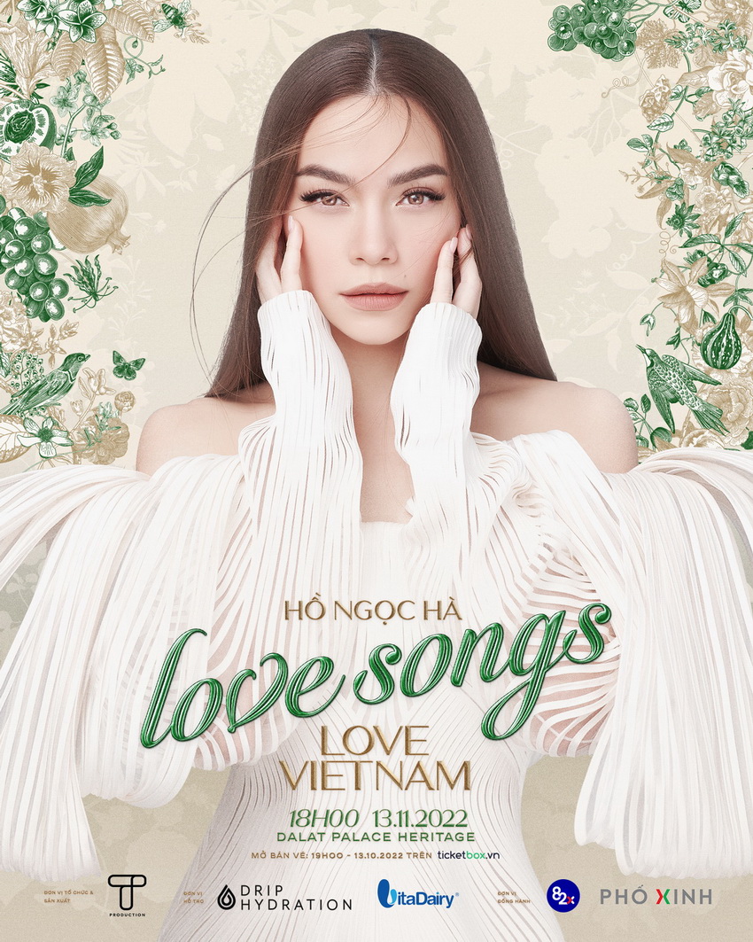 Hồ Ngọc Hà dự kiến mở màn Love Songs tại Đà Lạt lãng mạn giữa tháng 11 01