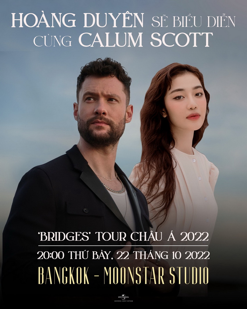 Hoàng Duyên được ca sĩ tỉ view Calum Scott mời biểu diễn concert ở Thái Lan 04