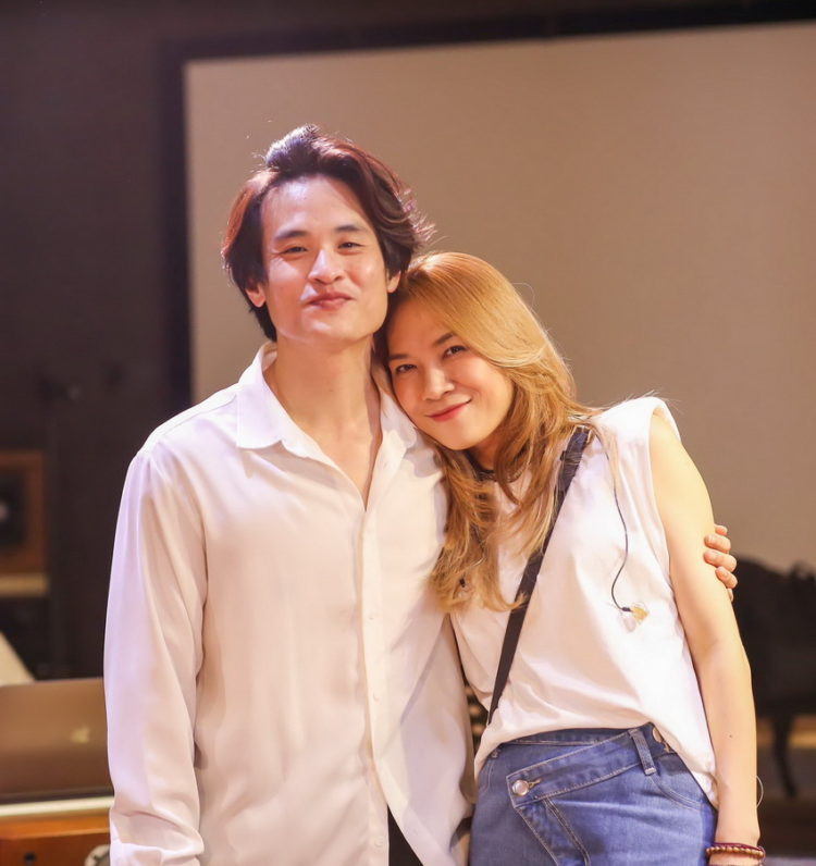 Mỹ Tâm cùng Hà Anh Tuấn, Phan Mạnh Quỳnh, Wowy ráo riết tập luyện cho liveshow sân vận động của Mỹ Tâm tại Hà Nội 1