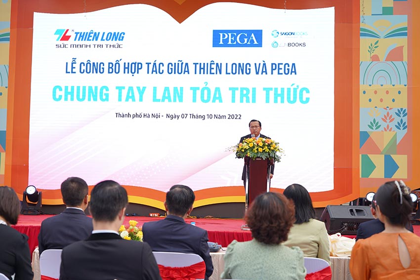 Lễ công bố hợp tác giữa Thiên Long và Pega: Chung tay lan tỏa tri thức - 2