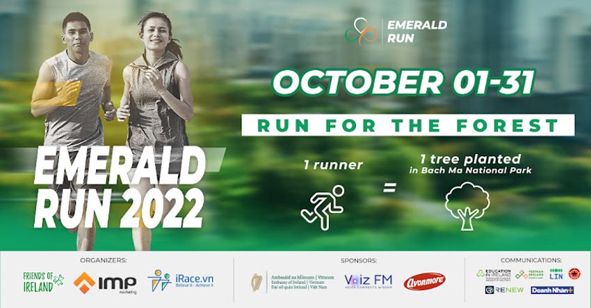 Emerald Run 2022 quyên góp hơn 1300 cây cho rừng Bạch Mã - 5