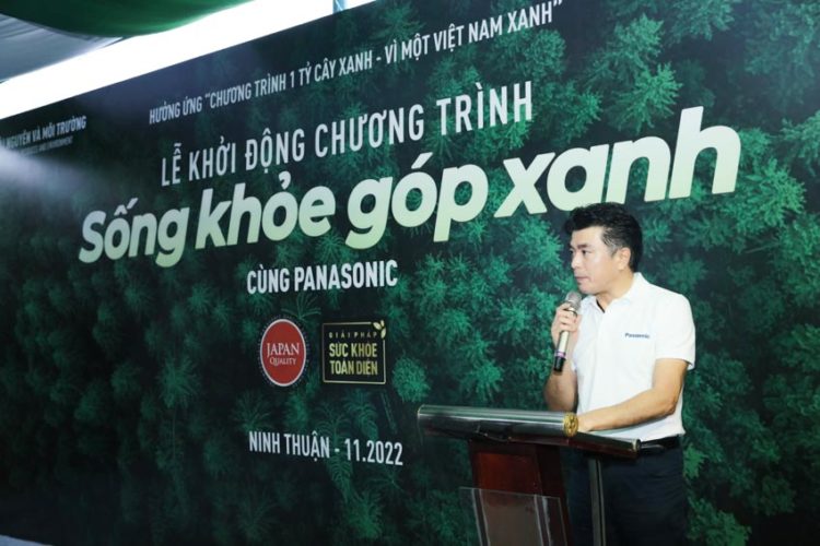 Panasonic khởi động chương trình trồng rừng 'Sống khỏe góp xanh' - 3