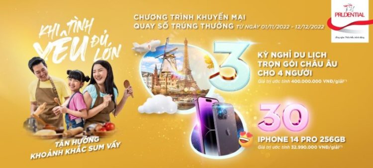 Prudential khuyến mãi