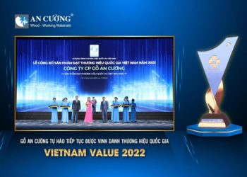 Gỗ An Cường (ACG) tiếp tục được vinh danh thương hiệu quốc gia – Vietnam Value 2022