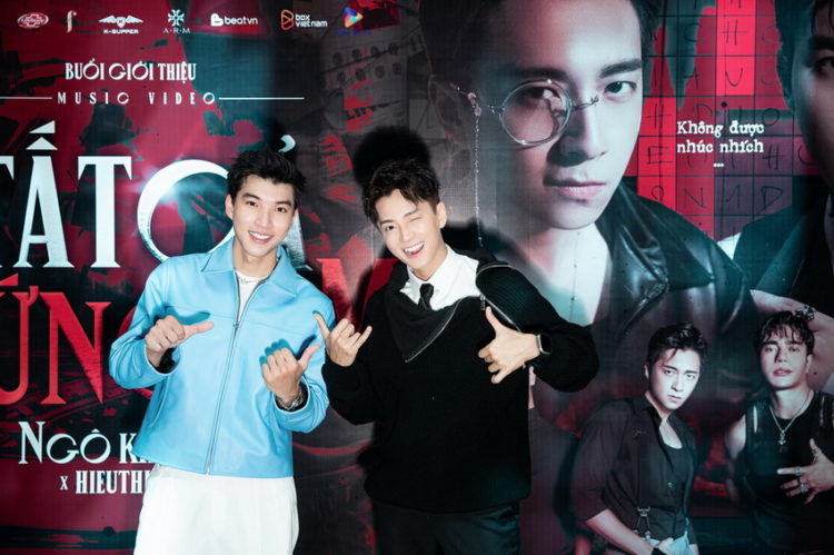 Hieuthuhai kết hợp với Ngô Kiến Huy trong MV ‘Tất Cả Đứng Im’ 1