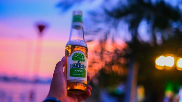 Nước táo lên mên tự nhiên Somersby chính thức ra mắt