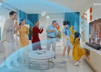 Trò chuyện video và điều khiển TV bằng tay với BRAVIA CAM thông minh trên TV Sony