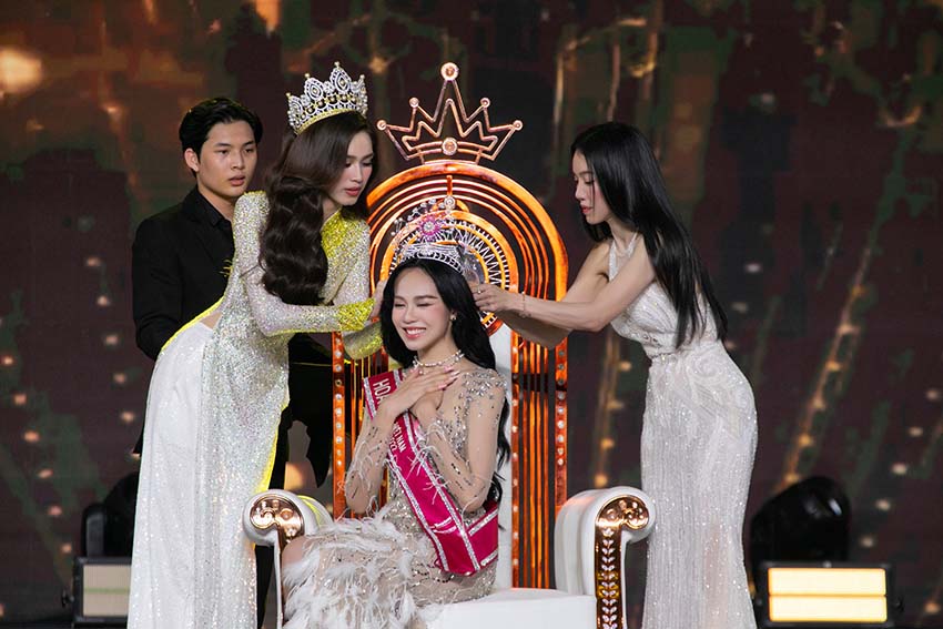 Chung kết Hoa hậu Việt Nam 2022: Khoảnh khắc đăng quang của tân Hoa hậu Huỳnh Thị Thanh Thủy - 3