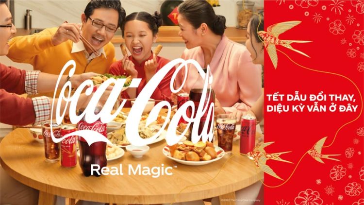 Coca-Cola mang đến thông điệp mới trong chiến dịch Tết 2023