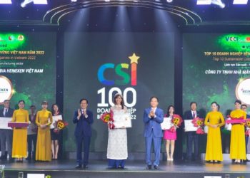 HEINEKEN Việt Nam được vinh danh TOP 2 tại Lễ trao giải CSI 2022