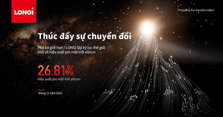 LONGi phá vỡ kỷ lục thế giới về hiệu suất của tế bào quang điện - 1