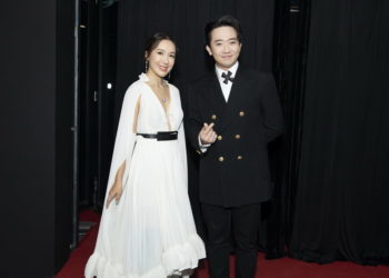 Trấn Thành cùng em gái Uyển Ân đến thảm đỏ Giải thưởng truyền hình Châu Á 2022 1