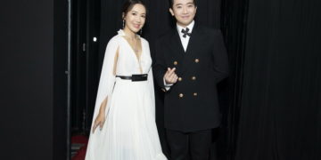 Trấn Thành cùng em gái Uyển Ân đến thảm đỏ Giải thưởng truyền hình Châu Á 2022 1