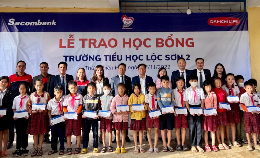 Dai-ichi Life Việt Nam và Sacombank cùng triển khai các hoạt động từ thiện xã hội - 3