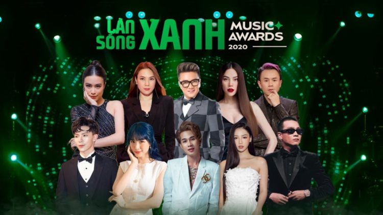 Dàn nghệ sĩ nổi tiếng tham gia lễ trao giải Làn Sóng Xanh - 1