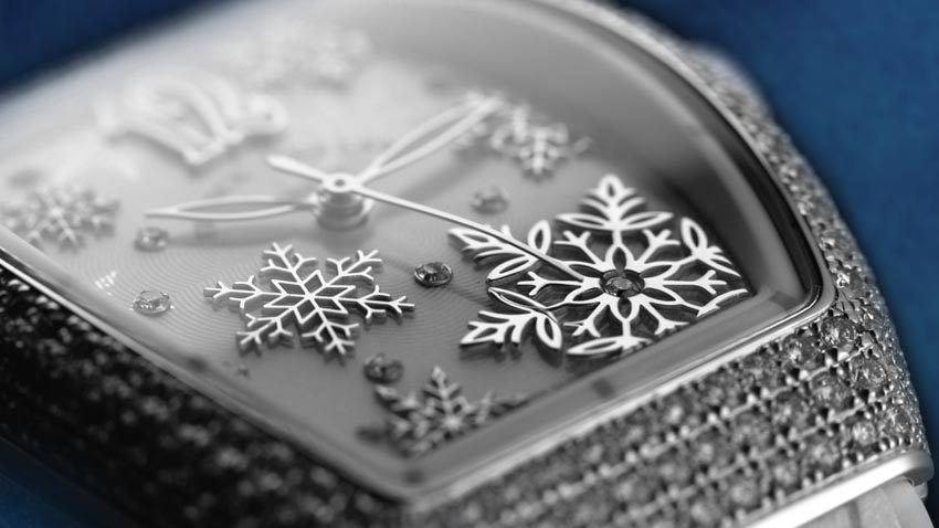 Franck Muller Vanguard Snowflake – Bông hoa tuyết lấp lánh giữa trời đông - 4