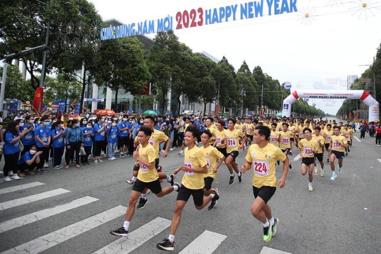 Giải Việt dã chào mừng năm mới lần thứ 23- 2023 tại TP. mới Bình Dương - 2