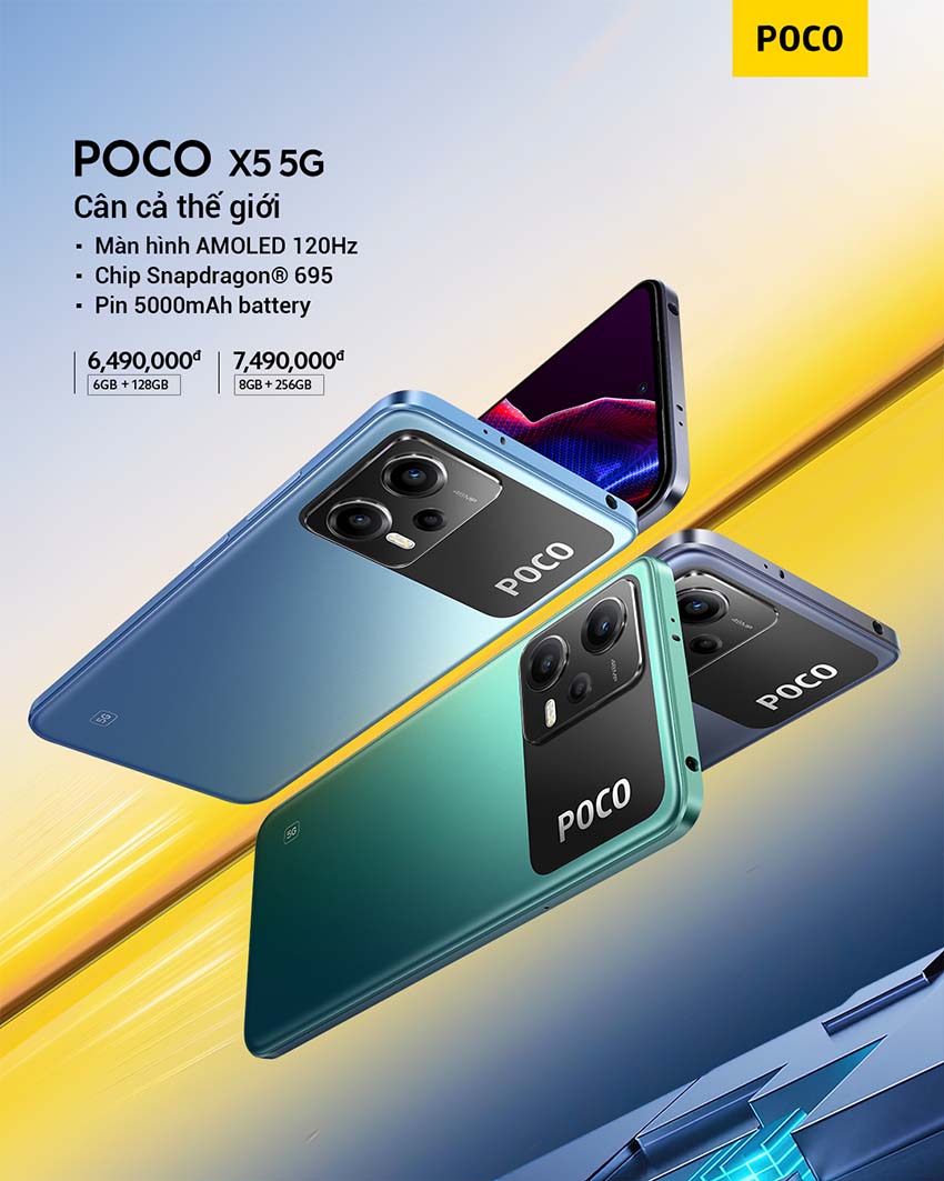 Bộ đôi POCO X5 Series chính thức ra mắt: Cấu hình khủng, thiết kế cho game thủ - 2
