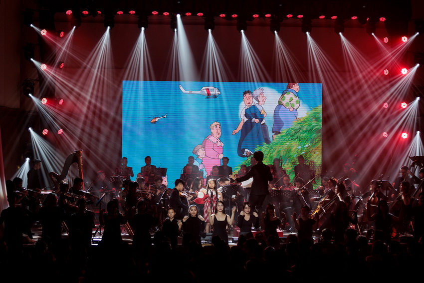 “Dear Ghibli, My Friend”: Hòa nhạc giao hưởng Ghibli đầu tiên  tại Việt Nam trình diễn 3D Mapping 3