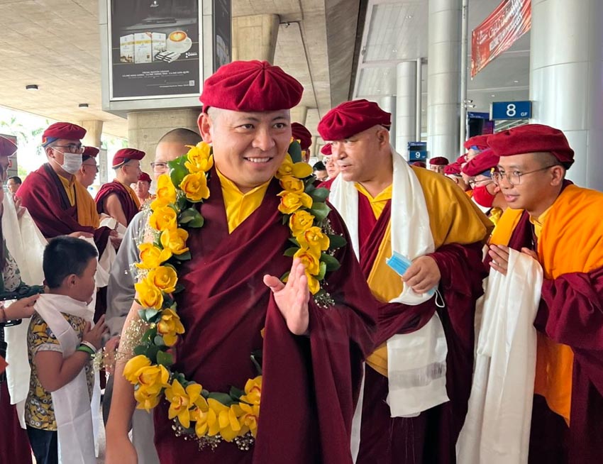 Đức Nhiếp Chính Vương Drukpa Thuksey Rinpoche chủ trì Pháp hội cầu an, ban gia trì chữa lành tại chùa Thiên Quang, Bình Dương - 3