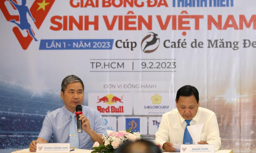 Lễ bốc thăm Giải bóng đá Thanh Niên Sinh Viên Việt Nam lần thứ I – 2023 - 7