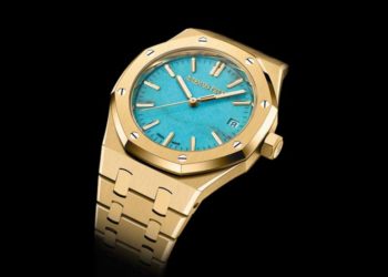 Royal Oak Selfwinding mới với mặt đồng hồ màu ngọc lam tự nhiên - 1