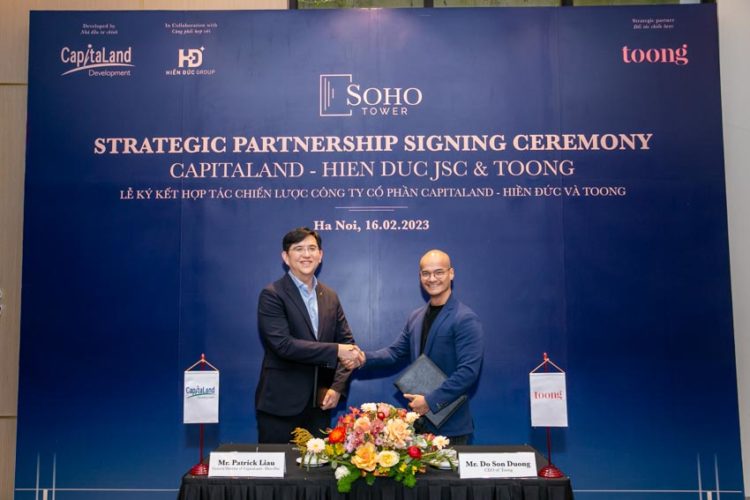 Toong và CapitaLand Development bắt tay xây dựng phong cách sống và làm việc năng động tại khu vực Tây Hồ - Hà Nội - 1