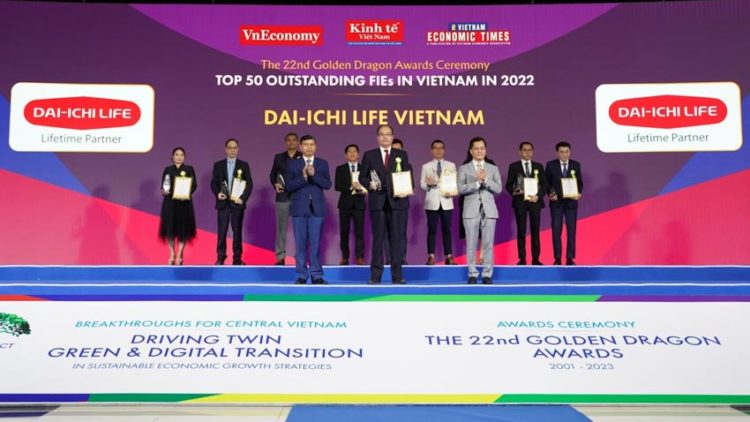Dai-ichi Life Việt Nam được vinh danh tại Giải thưởng Rồng Vàng 2023