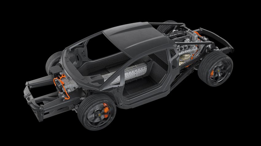 Lamborghini LB744 và sức mạnh đến từ công nghệ khung gầm mới mang trọng lượng tối ưu - 2