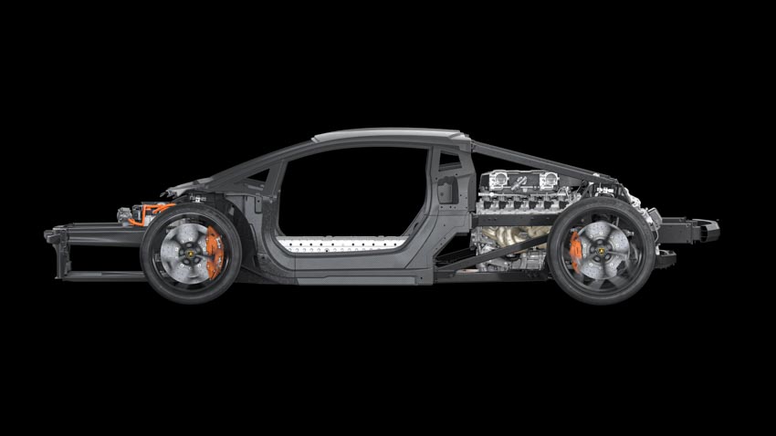 Lamborghini LB744 và sức mạnh đến từ công nghệ khung gầm mới mang trọng lượng tối ưu - 1