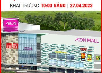 Uniqlo Aeon Mall Tân Phú Celadon chính thức khai trương vào ngày 27/ 04 - 2