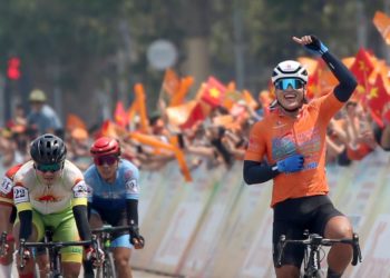 Cúp Xe đạp HTV- Tôn Đông Á lần thứ 35- 2023: Trần Tuấn Kiệt đội Dopagan Đồng Tháp lần thứ 2 về nhất chặng - 8