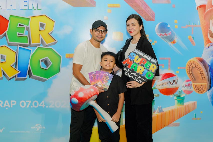 Nghệ sĩ Việt cùng gia đình tụ hội náo nhiệt tại buổi họp báo ra mắt siêu phẩm hoạt hình “Phim Anh Em Super Mario” - 1