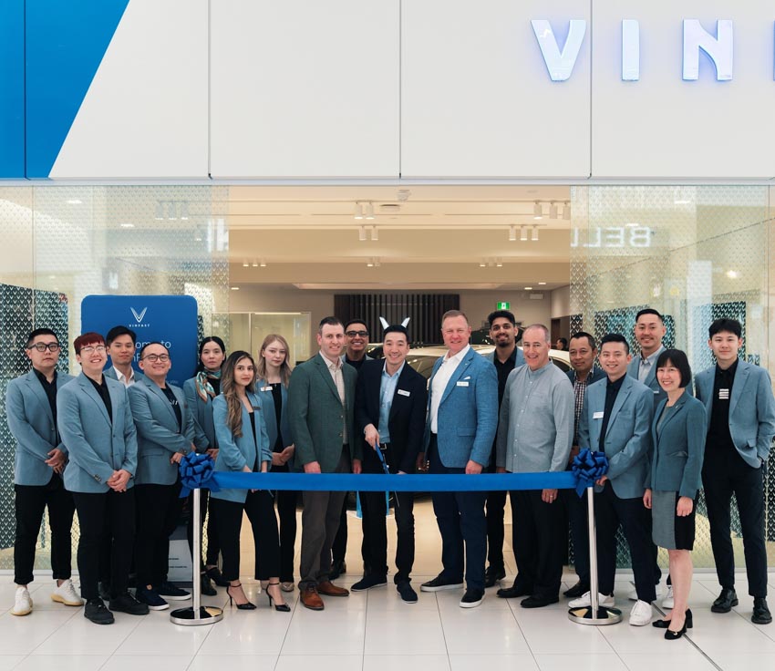 Vinfast khai trương cửa hàng đầu tiên tại Vancouver, Canada - 1