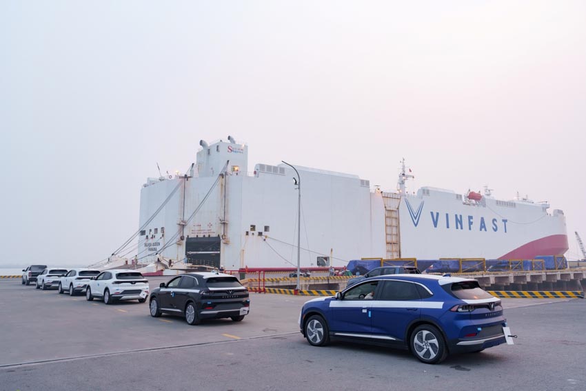Vinfast xuất khẩu 1.879 xe VF 8 tiếp theo tới Bắc Mỹ - 8