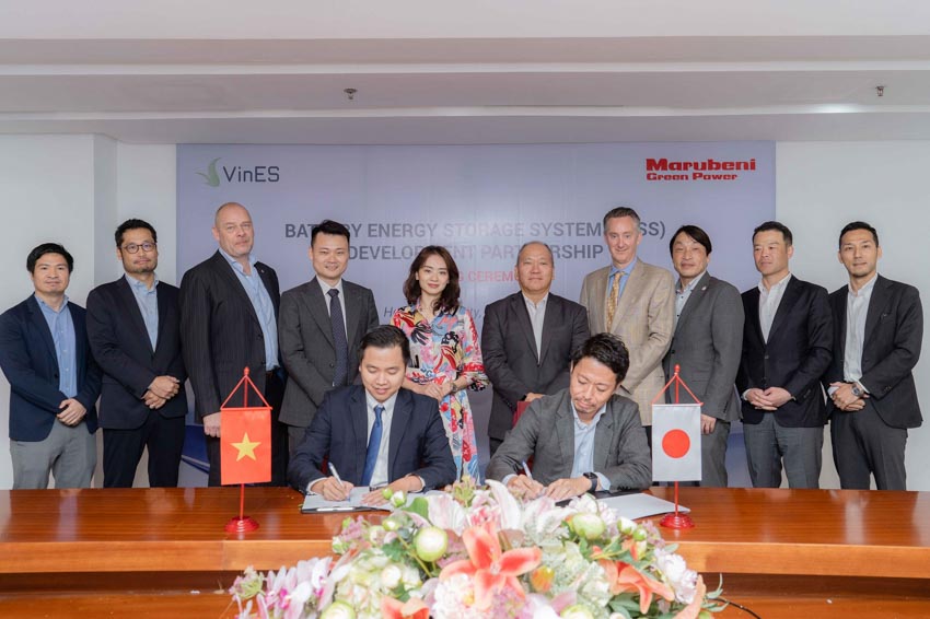 VinEs và Marubeni hợp tác thúc đẩy sử dụng hệ thống pin lưu trữ năng lượng tại Việt Nam - 1