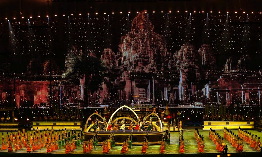 Chùm ảnh lễ khai mạc SEA Games 32 tai Cambodia - 15